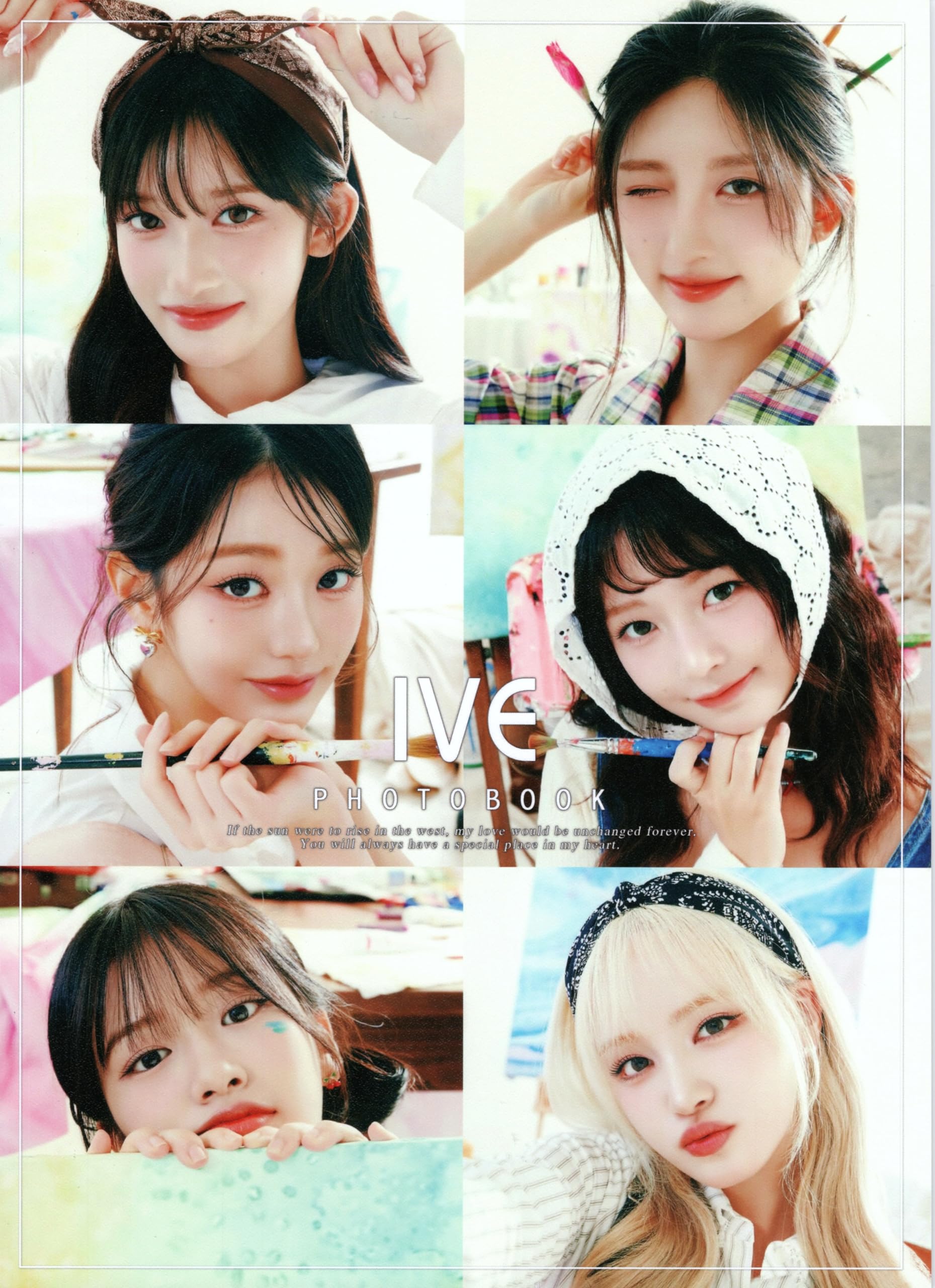 Amazon.co.jp: IVE グッズ 写真集 Premium Photo Book 大型写真集 K